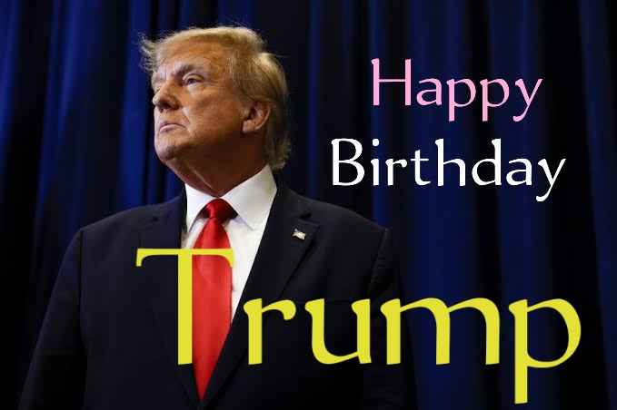 #HappyBirthdayTrump
#MAGA